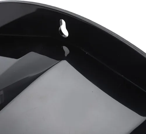Vista 9 de Cubierta universal para cámara de protección solar y lluvia, protector de cámara de seguridad para exteriores, techo protector para cámaras de Negro