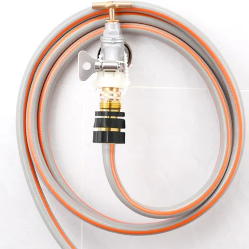 Vista 7 de Lifynste Accesorios de conector rápido para manguera de jardín de 3/4 pulgadas, fácil conexión, juego macho y hembra, (2)