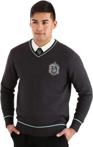 Vista 6 de Fun Costumes Suéter de uniforme de Harry Potter Slytherin para adultos