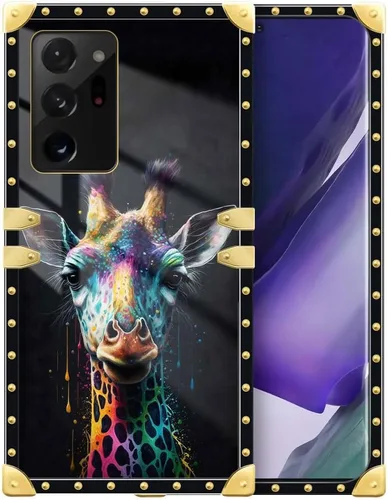 Vista 9 de Funda para Samsung Galaxy Note 20 Ultra, funda cuadrada protectora de TPU suave a prueba de golpes, Galaxy Note 20 Ultra (6.9 pulgadas)