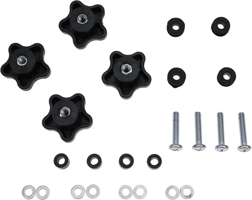 Vista 2 de IEQFUE 4 pomos para ventana superior 6681614 compatibles con Bobcat S150 S160 S175 S185 S205 S220 S250 S300 751 753 763 773 863 864 873 883 963 A2