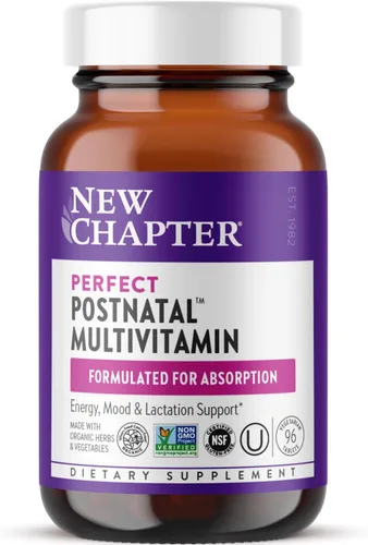 Vista 9 de Tableta postnatal perfecta de New Chapter, ANC-221, 1, 1
