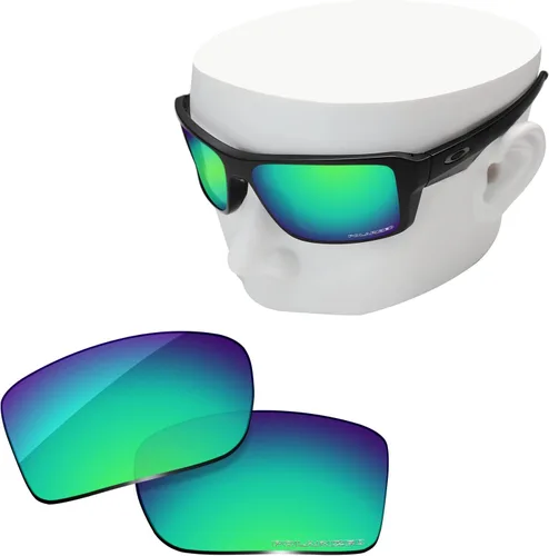 Vista 2 de OOWLIT Lentes de repuesto compatibles con gafas de sol Oakley de doble borde