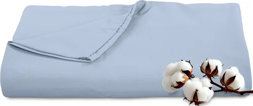 Vista 15 de Royale Linens Sábana encimera de 300 hilos de 100 % algodón peinado de fibras largas, súper suave, sábana encimera de tamaño individual se vende por
