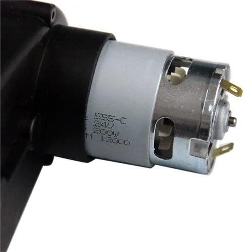 Vista 3 de Motor de caja de cambios impulsado por motor de alta potencia 24V555-12000 200W para niños Paseo eléctrico en piezas de actualización de caja
