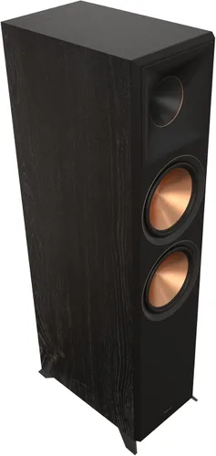 Vista 4 de Klipsch Reference Premiere RP-8000F II 2.0 - Par de altavoces de pie dobles con bocina híbrida Tractrix más grande de 90° x 90°, woofers