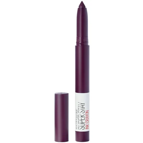 Vista 37 de Maquillaje de lápiz labial Maybelline Super Stay Ink Crayon, lápiz labial mate con punta de precisión con sacapuntas integrado, larga duración de 10