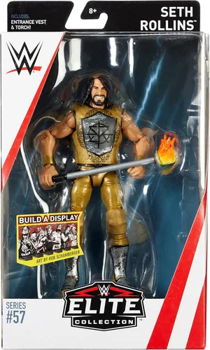 Vista 5 de WWE Seth Rollins Elite Collection Figura de acción