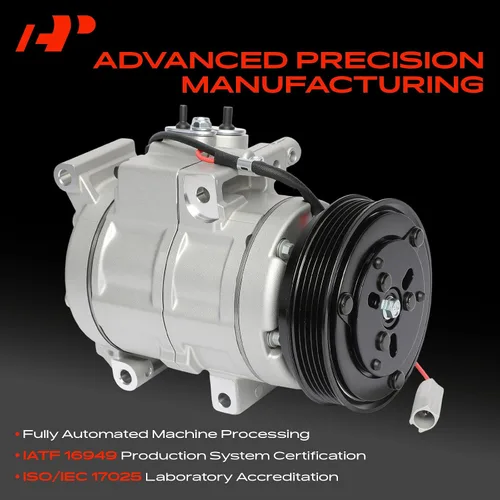 Vista 4 de A-Premium Compresor de aire acondicionado con embrague compatible con Mazda 3 2.0L 2010-2013, 3 Sport 2.0L 2010-2013, con compresor HCC-HS18N, 5