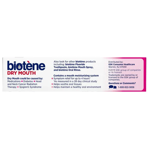 Vista 17 de Biotene - Gel hidratante de equilibrio oral, gel sin alcohol y gel de boca seca, sin sabor, 1.5 onzas Gel bucal seco sin alcohol, sin sabor