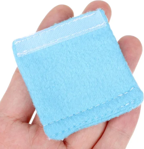 Vista 3 de Almohadillas suaves para aretes, 4 almohadillas de algodón, protectores de cojín
