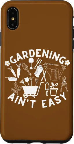 Vista 7 de Funda gráfica de jardinero con diseño floral vintage para iPhone 14 Gardening Ain't Easy
