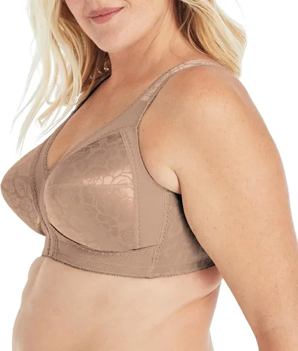 Vista 2 de Playtex Women's 18 Hour Comfort-Strap Wireless, Full-Coverage Bra with 4-Way Trusupport, Single & 2-Pack