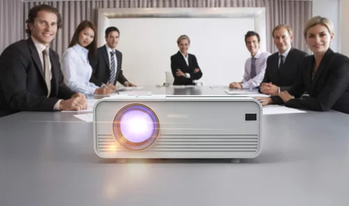 Vista 2 de TECHNAXX Mini led HD Beamer tx-127, 2.000 lm, 1280 x 720 píxeles