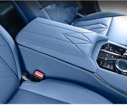 Vista 57 de Accesorios interiores personalizados para Lexus RX350 2010 2011 2012 2013 2014 2015 Cubierta de caja de reposabrazos tapa de consola central, cojín