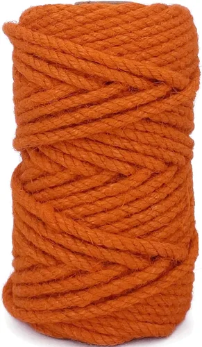 Vista 11 de Leecogo Cuerda de yute de 4,5 mm 30 metros de cuerda natural para manualidades, ideal para jardinería en casa, macramé, manualidades, DIY, postes
