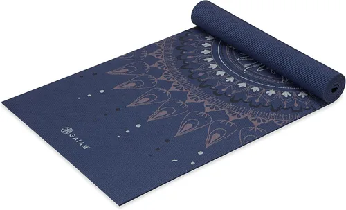 Vista 15 de Gaiam - Alfombrilla de yoga, 6 mm, extra gruesa, antideslizante, de primera calidad, para todo tipo de yoga, pilates y ejercicios en el suelo