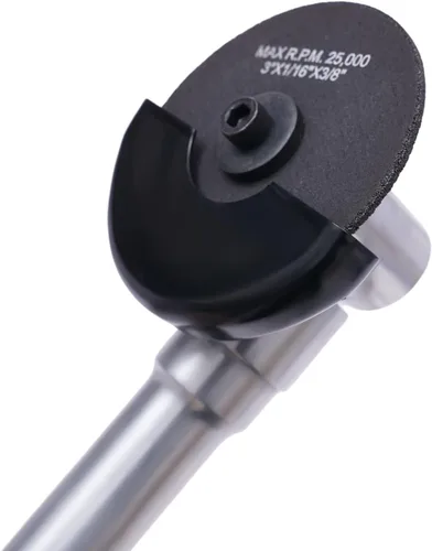 Vista 7 de Amoladora angular neumática, herramienta de corte neumática de 18000RPM 90PSI, máquina de corte de 3 "/75 mm con mango largo para pulido, corte