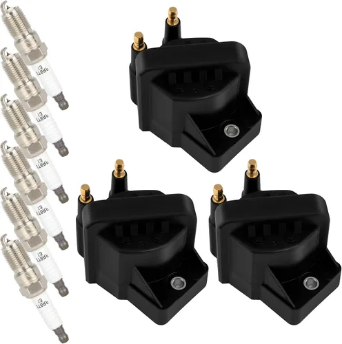 Vista 74 de ECCPP Bobinas de encendido compatibles con Dodge Caravan, B150, B250, B350, B2500, B3500, Dakota 1991-1997, repuesto para UF97 5C1707 para viajes