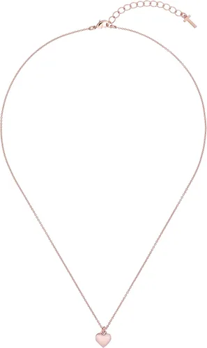 Vista 2 de Ted Baker Hara - Collar con dije de corazón pequeño, opciones de tono plateado o oro rosa, Latón