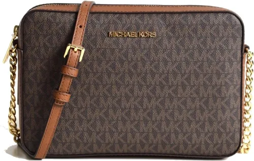 Vista 10 de Michael Kors Women's Jet Set Large Crossbody Bag Negro Saffiano