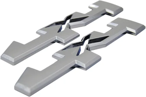 Vista 5 de Calcomanía Emblema 4x4 con Pre-Adhesivo para Chevrolet Chevy Colorado Silverado 1500 2500 3500 Tahoe Suburban TrailBlazer Blazer GMC Canyon Sierra