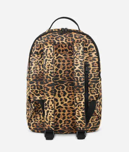 Vista 7 de FAWN DESIGN Mochila multiusos para mujeres y hombres, Leopardo, Mochilas de viaje
