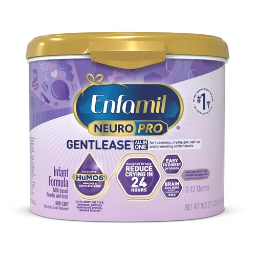 Vista 10 de Enfamil NeuroPro Gentlease Baby Formula for Easing Fussiness, 35.2 Oz