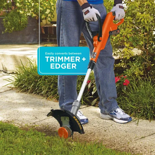Vista 5 de Black+Decker LST300 - Cortadora y cortadora de bordes de litio de 12 pulgadas / 30.48 cm., 20 V