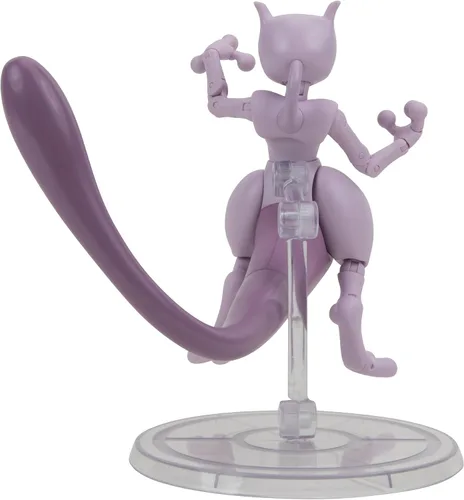 Vista 5 de Pokémon Select Mewtwo - Figura súper articulada de 6 pulgadas con más de 15 puntos de articulación