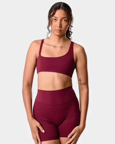 Vista 4 de Kamo Fitness Serenity - Pantalones cortos de cintura alta, entrepierna de 6 pulgadas, sin costura frontal, aptos para muslos, con costuras en V