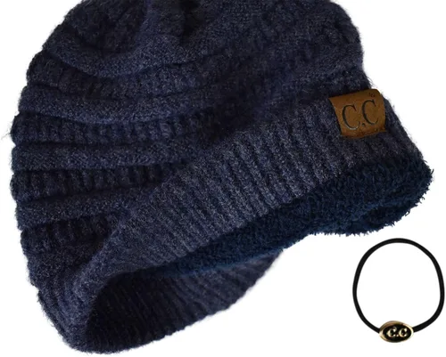 Vista 622 de C.C Trendy Warm Chunky Soft Stretch Cable Knit Beanie