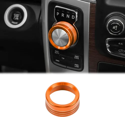 Vista 16 de Voodonala para Dodge RAM - Cubierta de perilla selectora de ajuste de interruptor de faro delantero de aluminio para Dodge RAM 2010-2017, accesorios