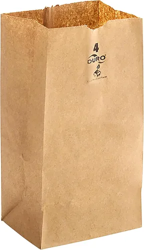 Vista 5 de Bolsas de papel Kraft FSC - HECHAS EN USA (500ct, 2 lb)