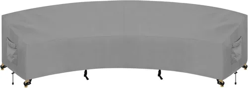 Vista 12 de PureFit Funda de sofá modular para exteriores en forma de L, impermeable, para muebles de patio, terraza, césped y jardín, 83 x 104 pulgadas