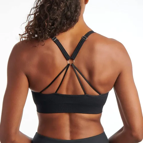 Vista 3 de PUMA - Brasier deportivo sin costuras para mujer