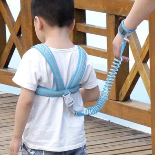Vista 7 de Correas para niños, niños pequeños y arnés para la seguridad de los niños, correas acolchadas para el hombro para la comodidad de los niños, correa