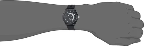 Vista 3 de Tommy Hilfiger Reloj analógico de cuarzo negro 1791483 para hombre Negro - Reloj de cuarzo