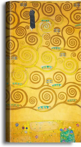 Vista 107 de A&T ARTWORK Avenue to Schloss Kammer por Gustav Klimt. Las reproducciones de arte clásico del mundo, impresiones en lienzo giclée para decoración