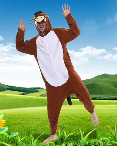 Vista 5 de Lifeye - Pijama para adulto con diseño de burro