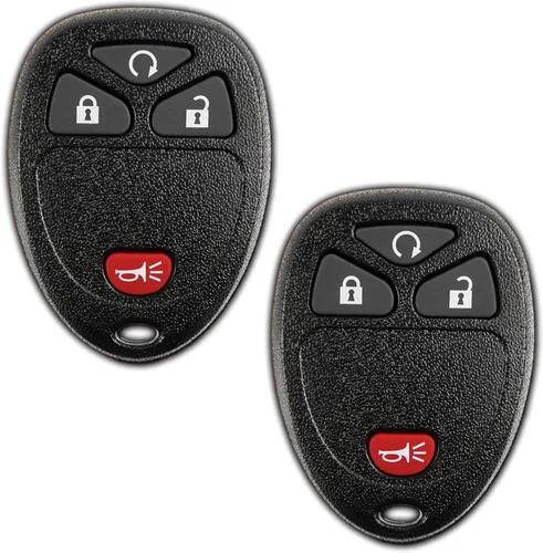 Vista 10 de KeylessOption Llavero de repuesto para 2007 2008 2009 2010 2011 2012 2013 2014 2015 2016 2017 Buick Cadillac Chevrolet Chevy GMC Pontiac Saturn Negro