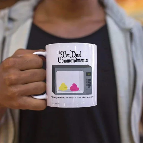Vista 188 de Trend Setters Friends the Television Show – 25 años – Mercancía oficial – Taza de café o té de cerámica blanca de 11 onzas – perfecta para regalar