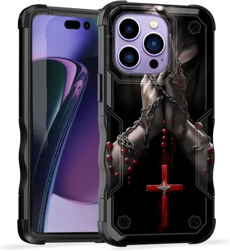 Vista 121 de Funda para iPhone Air, [doble capa] [protección contra caídas de grado militar de 10 pies] Funda resistente a prueba de golpes para iPhone Air