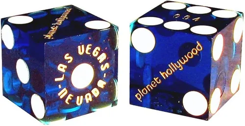 Vista 15 de Par de dados de casino en serie a juego - Auténticos dados de dados de Las Vegas 0.748 in, juegos de mesa y coleccionables - Aliante rojo pulido
