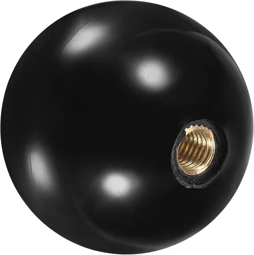Vista 3 de uxcell Joystick Head Rocker Ball Top Handle Arcade Game Reemplazo BlancoNegro