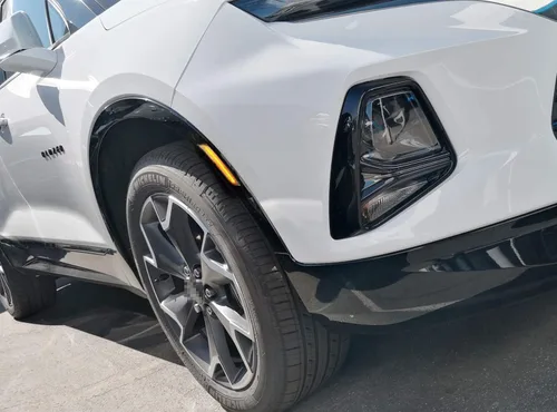 Vista 7 de iJDMTOY Kit de Luces Marcadoras Laterales LED Ámbar de Lente Transparente para Parachoques Compatible con Cadillac ATS 2013-2014, Cadillac XT5 2017