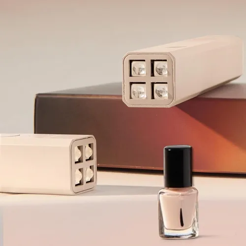 Vista 3 de Lámpara de uñas LED UV inalámbrica – Mini secador de uñas portátil para esmalte de gel, uñas a presión y gel constructor Luz de curación flash