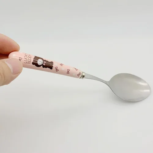 Vista 6 de Verdental Juego de cubiertos de acero inoxidable con mango de cerámica con funda, estuche de regalo (juego de 4)