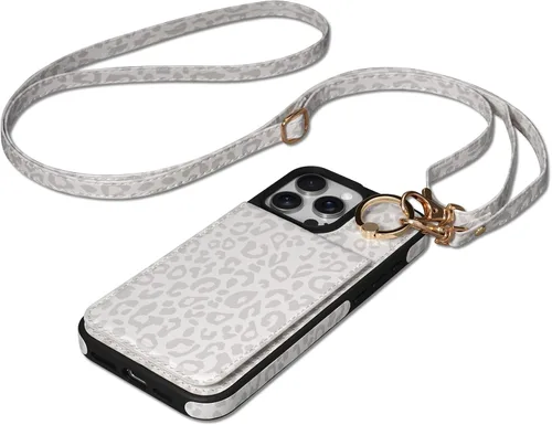 Vista 36 de Funda para iPhone 12 Pro/12, 6.1'', Funda Cartera Cruzada Desmontable con Ranuras para Tarjetas con Bloqueo RFID, Anillo de Soporte 360, Funda Negro