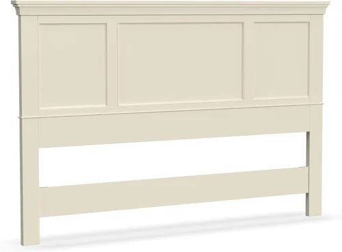 Vista 13 de Homestyles Cabecero Queen Nápoles blanco roto Blanco hueso
